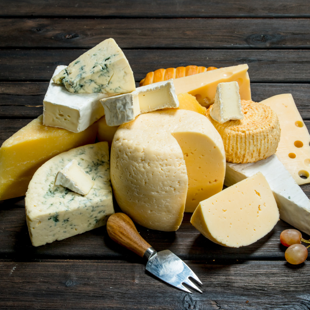 Different Types of Cheese Different Types of Cheese