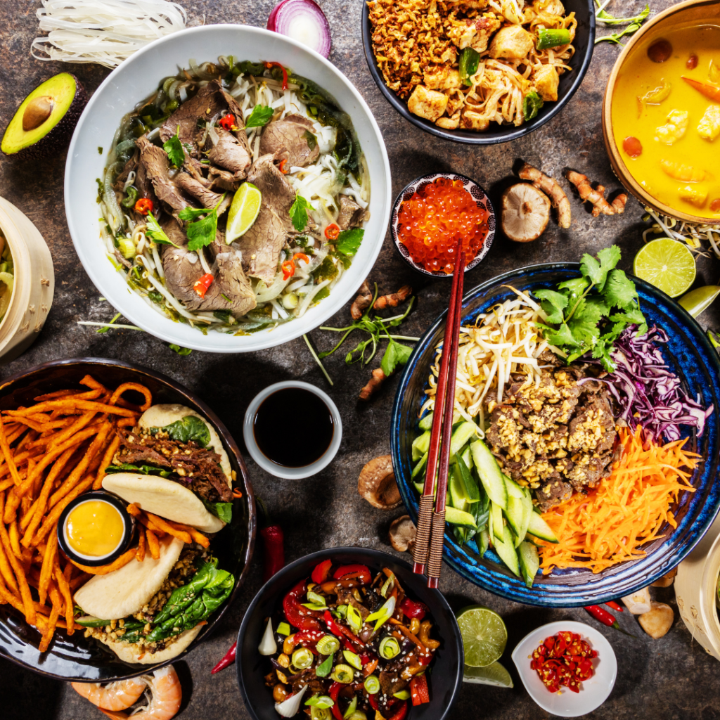 Explore Different Asian Food Explore Different Asian Food